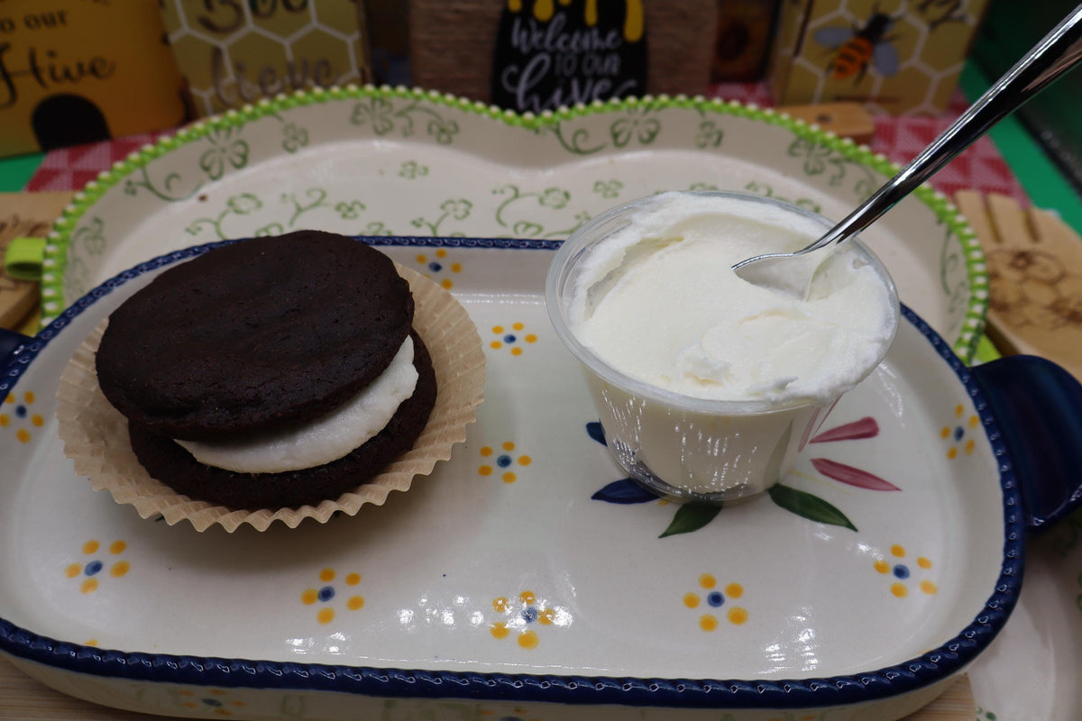 Gluten-Free Chocolate Whoopie Pies, Allergy-Friendly Moon Pies, Dairy Free, Vegan, Nut Free, Oat Free, Marshmallow Devil's Food Cake, Fruity