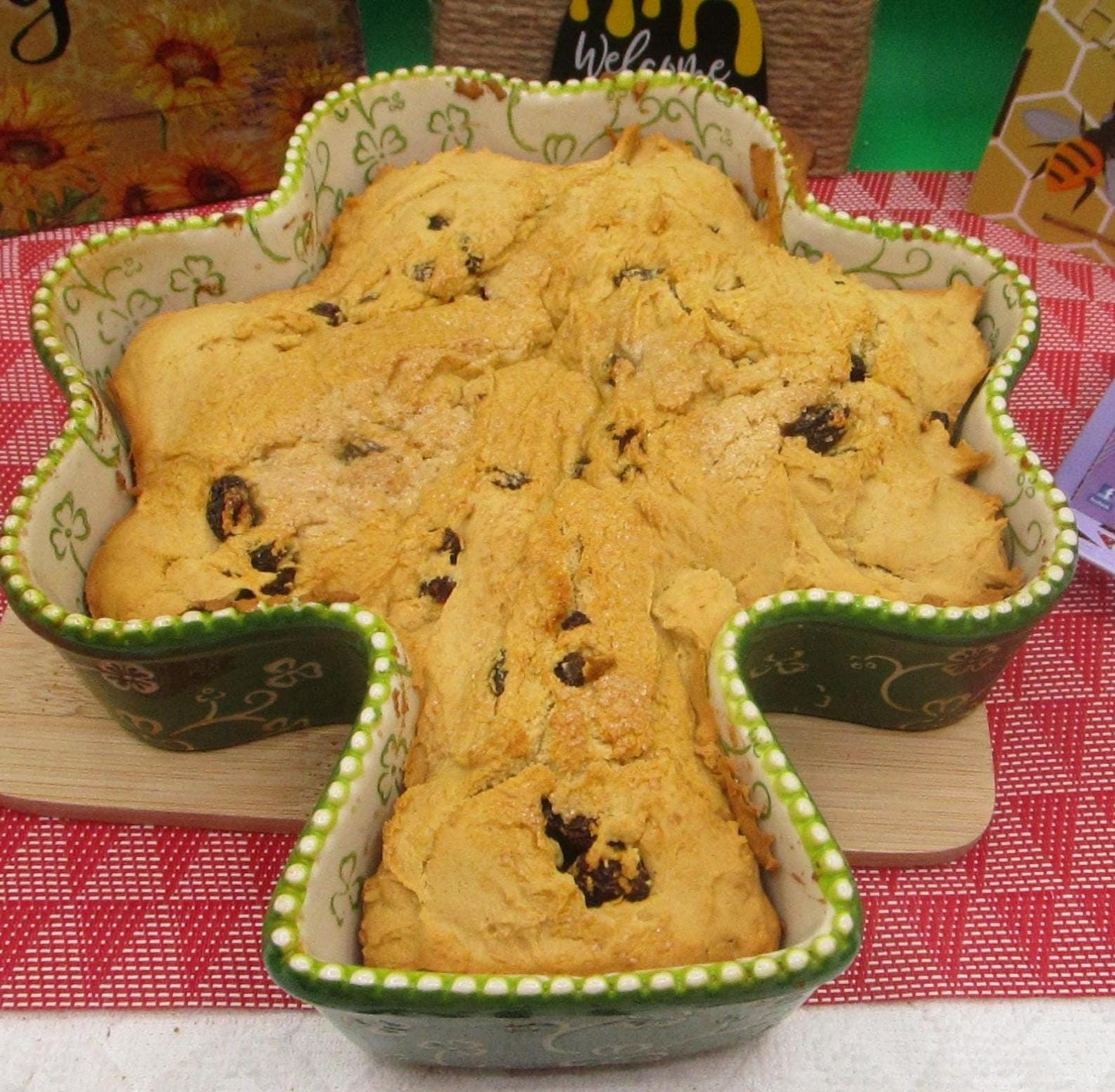 Sugar Free Irish Soda Bread, Gluten Free, Vegan, Dairy Free, Egg Free, Saint Patrick Day, No Refined Sugar, No Erythritol, Allulose, Clover