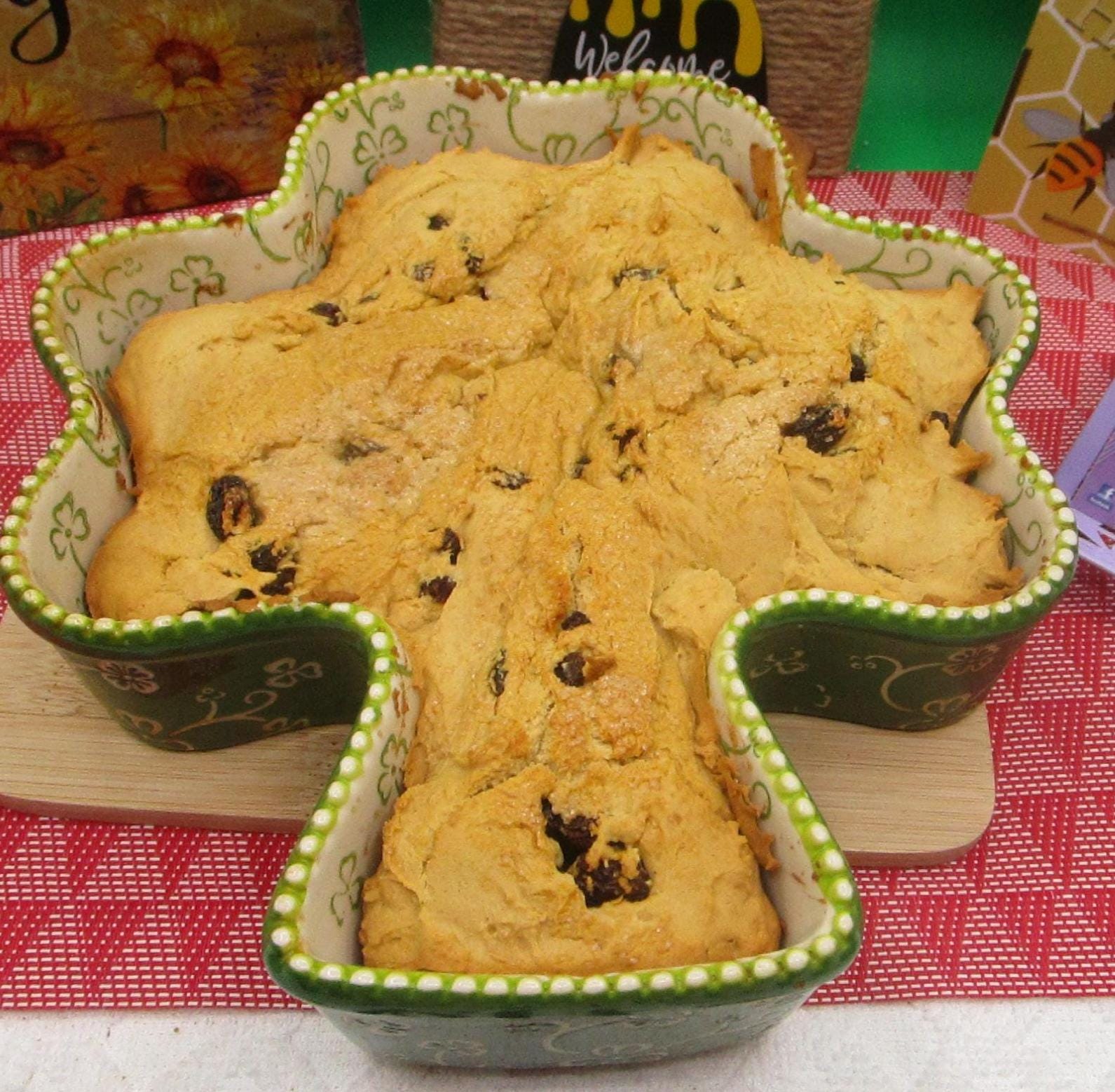 Sugar Free Irish Soda Bread, Gluten Free, Vegan, Dairy Free, Egg Free, Saint Patrick Day, No Refined Sugar, No Erythritol, Allulose, Clover