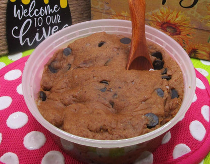 AIP Paleo Cookie Dough, Edible, Tiger Nut, Carob Chip, Gluten Free, Dairy Free, Egg Free, Grain Free, Wellness Gift, Valentine's Day Gifts