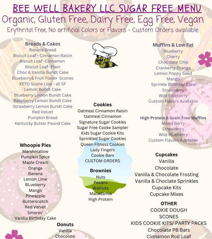 Grain Free Blueberry Waffles, AIP Paleo, Gluten Free, Vegan, Egg Free, Dairy Free, Ready to go, No added Sugar, Mother's Day Breakfast, Gift