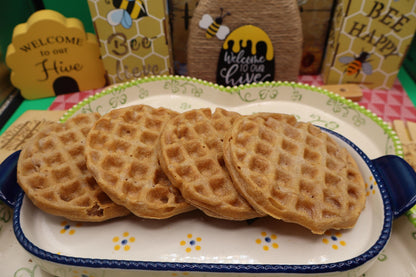 Grain Free Cherry Waffles, AIP Paleo, Gluten Free, Vegan, Egg Free, Dairy Free, Ready to go, No added Sugar, Hashimoto, Autoimmune Protocol