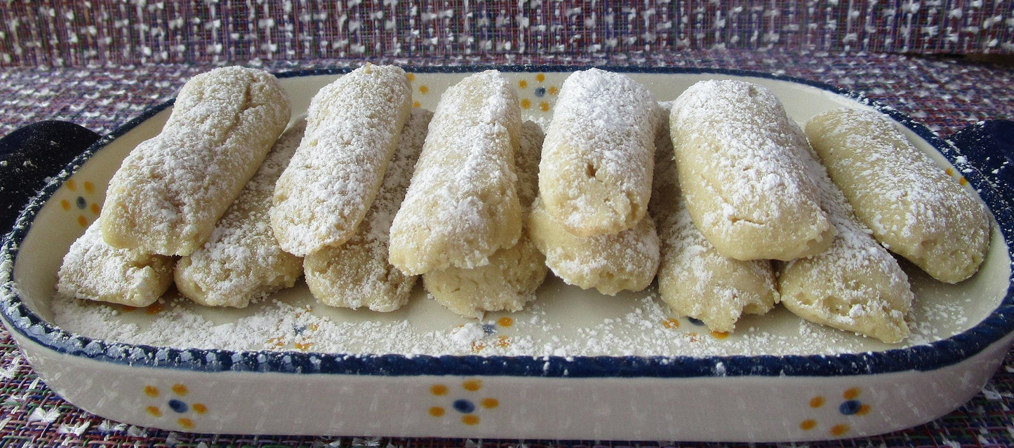 Gluten Free Lady Finger, Dairy Free, Egg Free, Vegan, Biscuit, Savoiardi, Tiramisu Cookie, Italian Dessert, Sugar Free Brunch, Birthday Gift