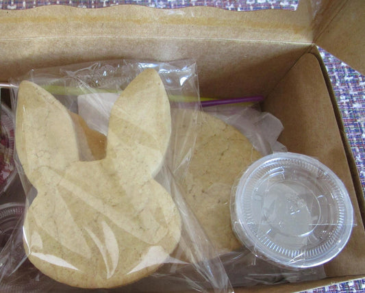 Gluten Free Sugar Cookie Decorating Kit, Easter, Dairy Free, Egg Free, Nut Free, Vegan, School Safe, Natural Sprinkle, Bunny, Eggs, Gifts