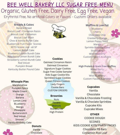 KETO Cookies, White Chocolate, Macadamia Nut, Gluten Free, Dairy Free, Egg Free, Vegan, Birthday, Sugar Free, Low calorie, Low carb, Gift