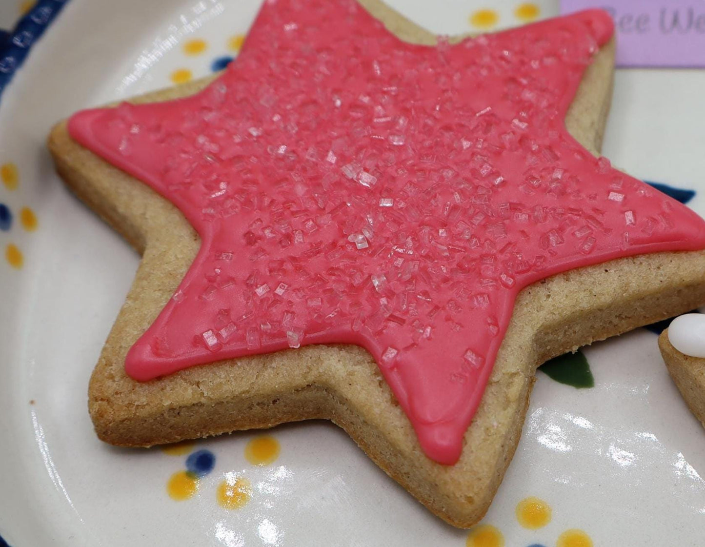 Star Sugar Cookies, Gluten Free & Dairy Free, Egg Free, Nut Free, Vegan, Natural Colors, 4th of July allergy friendly patriotic desserts