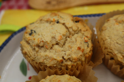 High Protein Morning Glory Muffins, Sugar Free, Gluten Free Dairy Free, Vegan, Peanut Free, Easter Brunch, Birthday Gift, Clean Eating snack