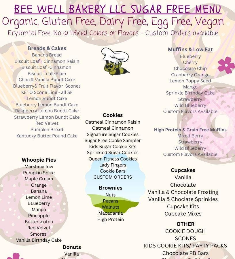 Gluten Free High Protein Cookies, Dairy Free, Vegan, Sugar Free, Anabolic, Post Workout Snack, Smores, Birthday Cake, Low Carb, Fitness Gift