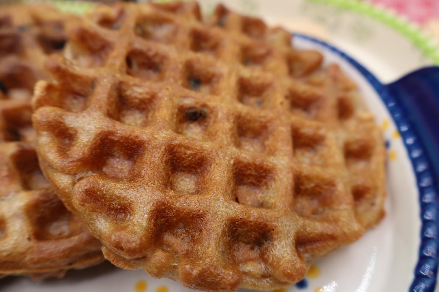 Grain Free Cherry Waffles, AIP Paleo, Gluten Free, Vegan, Egg Free, Dairy Free, Ready to go, No added Sugar, Hashimoto, Autoimmune Protocol