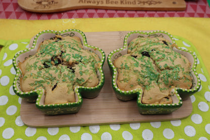 Irish Soda Bread, Gluten Free, Dairy Free, Vegan, Egg Free, Nut Free, Saint Patrick's Day, No Refined Sugar, Sugar Free, Irish Gifts, Clover