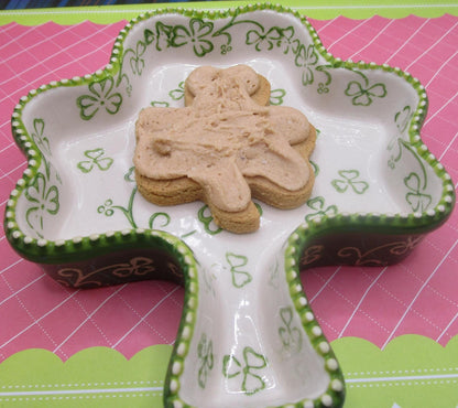 AIP Paleo Maple Frosted Cookie, Gluten free, Grain Free, Vegan, Nut Free, Autoimmune Protocol, Low FODMAP, Clover, Saint Patick's Day Gift