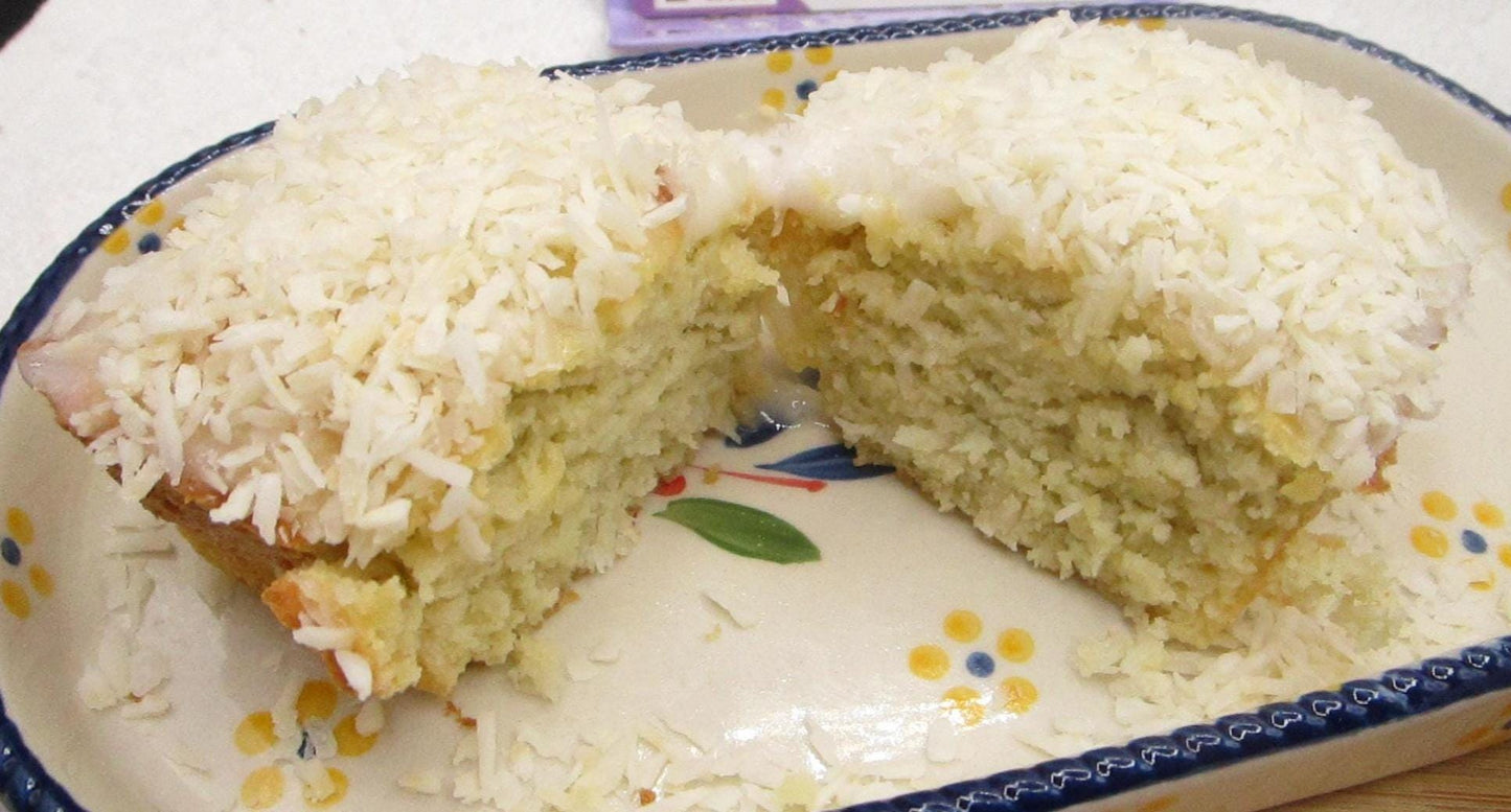 KETO Coconut Cake, Gluten Free, Dairy Free, Grain Free, Sugar Free, Erythritol Free, Low Carb, Nut Free Dessert, Holiday Gifts, Thanksgiving