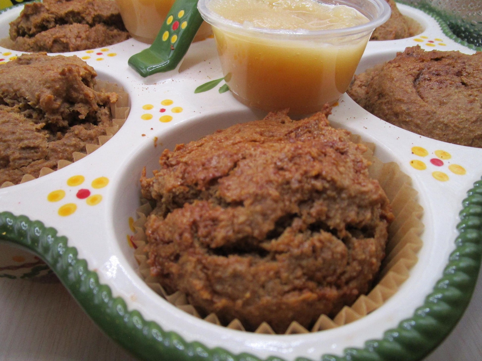 Gluten Free Chai Latte Muffins, Vegan, Dairy Free, Egg Free, Nut Free, Wellness Gifts, Easter Brunch, Birthday Gift, Clean Eating Desserts