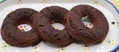 AIP Paleo Carob Donuts, Grain Free, Gluten Free, Vegan, Dairy Free, Maple Sugar, Easter Desserts, Birthday Gifts, Autoimmune Protocol snack