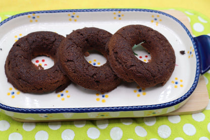 AIP Paleo Carob Donuts, Grain Free, Gluten Free, Dairy Free, Vegan, Low Sugar, Birthday Gifts, Autoimmune Protocol Snack, Easter Brunch