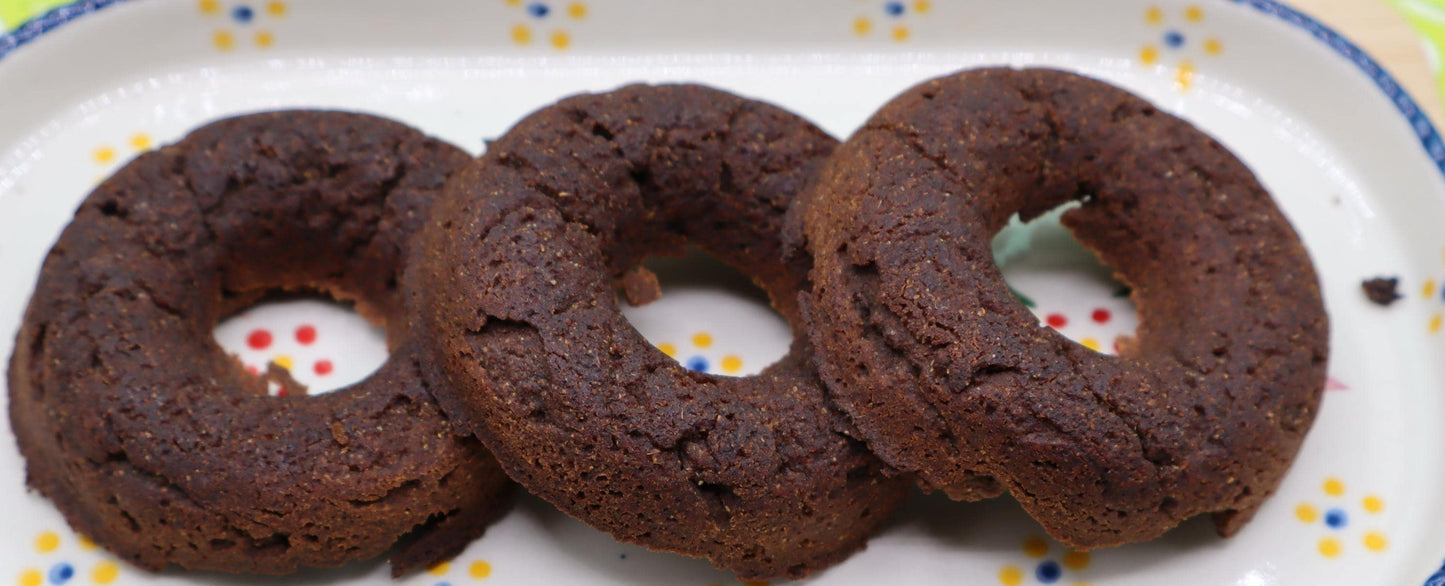 AIP Paleo Carob Donuts, Grain Free, Gluten Free, Dairy Free, Vegan, Low Sugar, Birthday Gifts, Autoimmune Protocol Snack, Easter Brunch