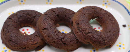 AIP Paleo Carob Donuts, Grain Free, Gluten Free, Dairy Free, Vegan, Low Sugar, Birthday Gifts, Autoimmune Protocol Snack, Easter Brunch