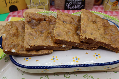 Gluten Free Blondie Bar, Dairy Free, Egg Free, Vegan, Nut Free, Birthday Treats, Holiday Dessert, Marshmallow snack, Halloween, School Safe
