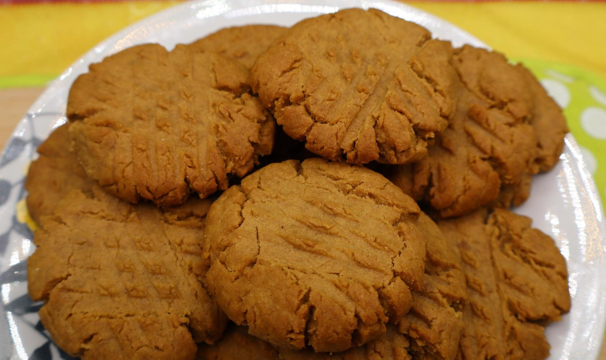 Keto Peanut Butter Cookies, Sugar Free, Low Carb, Gluten Free, Grain Free, Vegan, Dairy Free, Low Carb Snacks, Easter Gift, Graduation Party