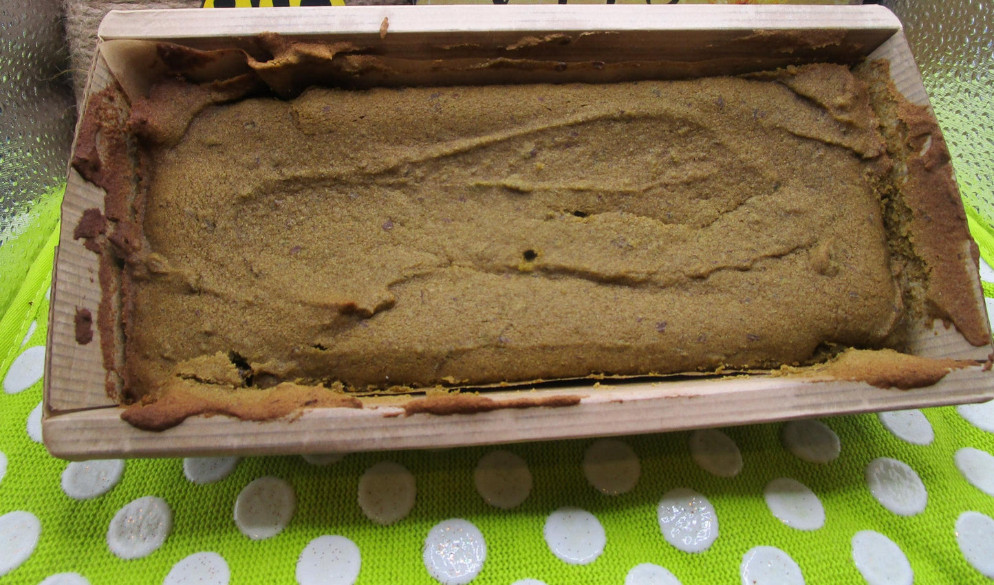 High Protein Matcha Pumpkin Spice Loaf, Vegan, Gluten-Free, Dairy Free, Egg Free, Nut Free, Green Tea, Fitness Gift, Valentine's Day Gift