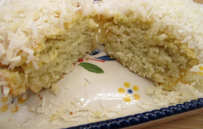 KETO Coconut Cake, Gluten Free, Dairy Free, Grain Free, Sugar Free, Erythritol Free, Low Carb, Nut Free Dessert, Holiday Gifts, Thanksgiving
