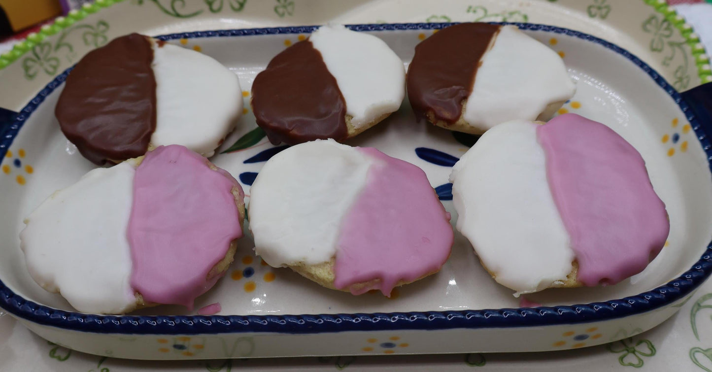 Gluten Free Black White Cookies, Dairy Free, Vegan, Nut Free, Birthday Gift, NY Style snacks, July 4th Celebration, School Safe, Graduation