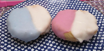 Gluten Free Black White Cookies, Dairy Free, Vegan, Nut Free, Birthday Gift, NY Style snacks, July 4th Celebration, School Safe, Graduation