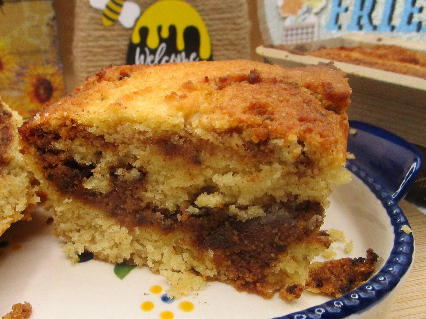 KETO Pumpkin Spice Crumb Cake, Gluten Free, Dairy Free, Grain Free, Sugar Free, Low Carb Snack, Birthday Dessert, Mother's Day Gift, Wedding