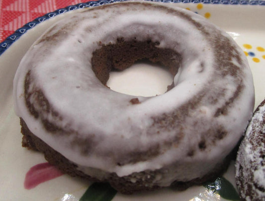 Gluten Free Chocolate Protein Donuts, Grai Free, Dairy Free, Vegan Collagen, Sugar Free, Low Carb, Glazed, Powdered, Clean Fitness Snacks
