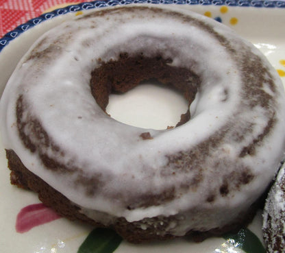 Gluten Free Chocolate Protein Donuts, Grai Free, Dairy Free, Vegan Collagen, Sugar Free, Low Carb, Glazed, Powdered, Clean Fitness Snacks