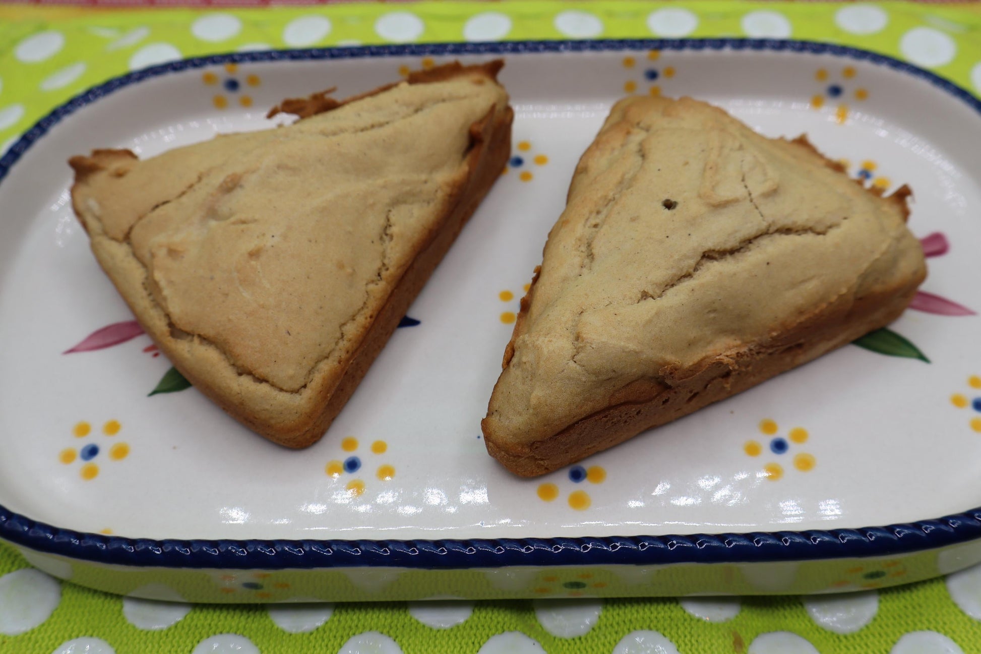Gluten Free Protein Scones, Lemon, Dairy Free, Vegan, Nut Free, Sugar Free Gift, Wild Blueberry, Finess Snacks, Clean Ingredient Breakfast