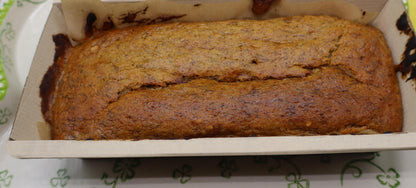 Sugar Free Banana Bread, Gluten Free, Vegan, Egg Free, Dairy Free, Low Carb, Chocolate Chip, Walnuts, Low Fat Snacks, Healthy Breakfast Gift