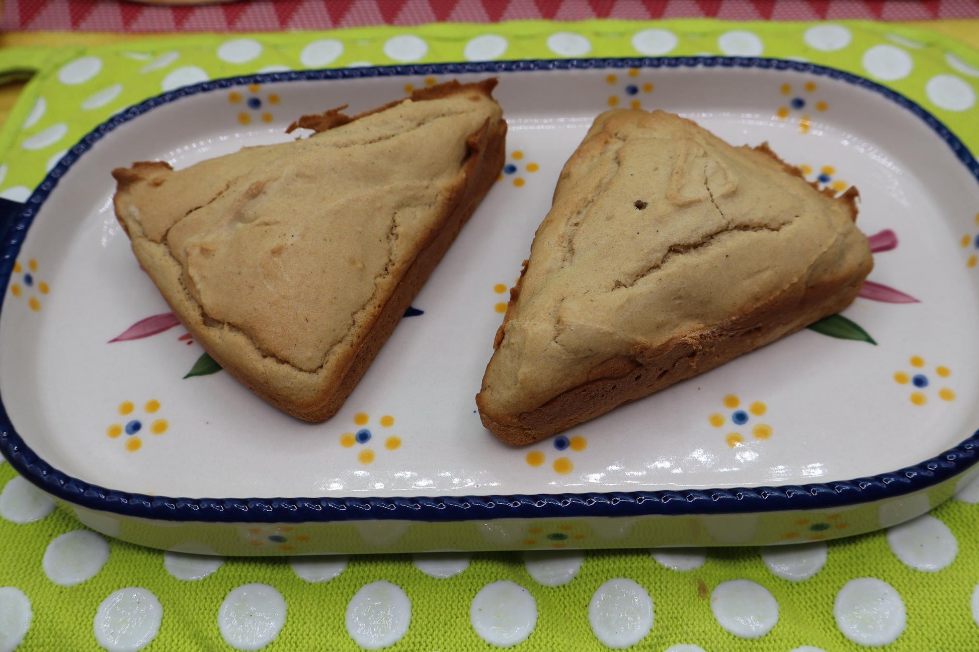 Gluten Free Protein Scones, Lemon, Dairy Free, Vegan, Nut Free, Sugar Free Gift, Wild Blueberry, Finess Snacks, Clean Ingredient Breakfast