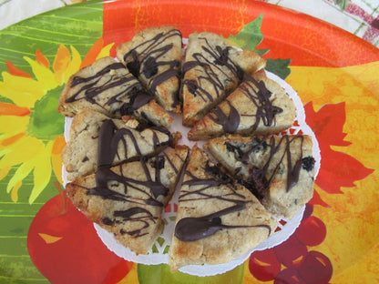 Grain Free Keto Scones, Chocolate Cherry, Low Carb, Sugar Free, Gluten Free, Dairy Free, Vegan, Graduation Brunch, Fitness Gifts, July 4th