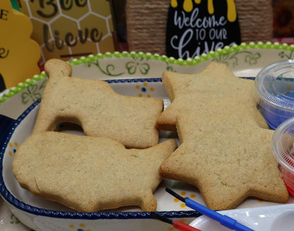 Gluten Free Cookie Decorating Kits, Memorial Day, July 4th, Dairy Free, Nut Free, Vegan, Sugar Free, Natural Color, USA Red White Blue treat