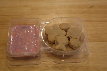 Gluten Free Dunk a Roo's, Dairy Free, Sugar Cookie & Frosting, Vegan, Natural Sprinkles, Birthday Cake, School Snacks, Kids Party, July 4th
