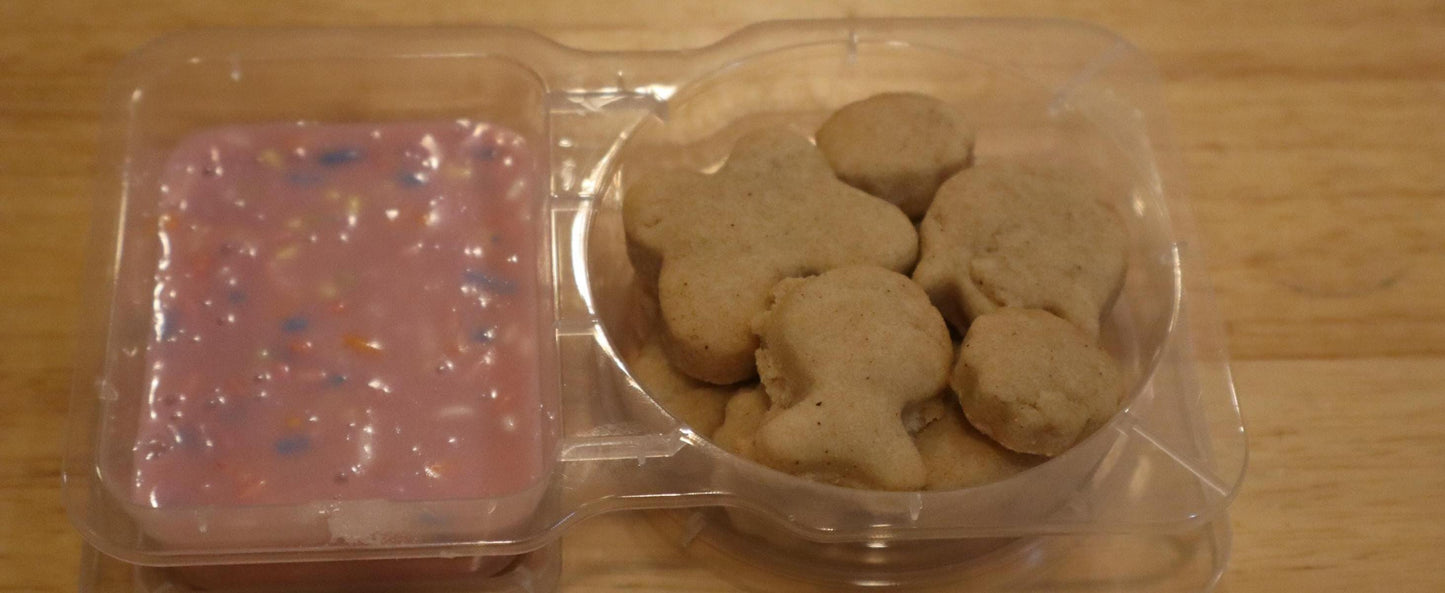 Gluten Free Dunk a Roo's, Dairy Free, Sugar Cookie & Frosting, Vegan, Natural Sprinkles, Birthday Cake, School Snacks, Kids Party, July 4th