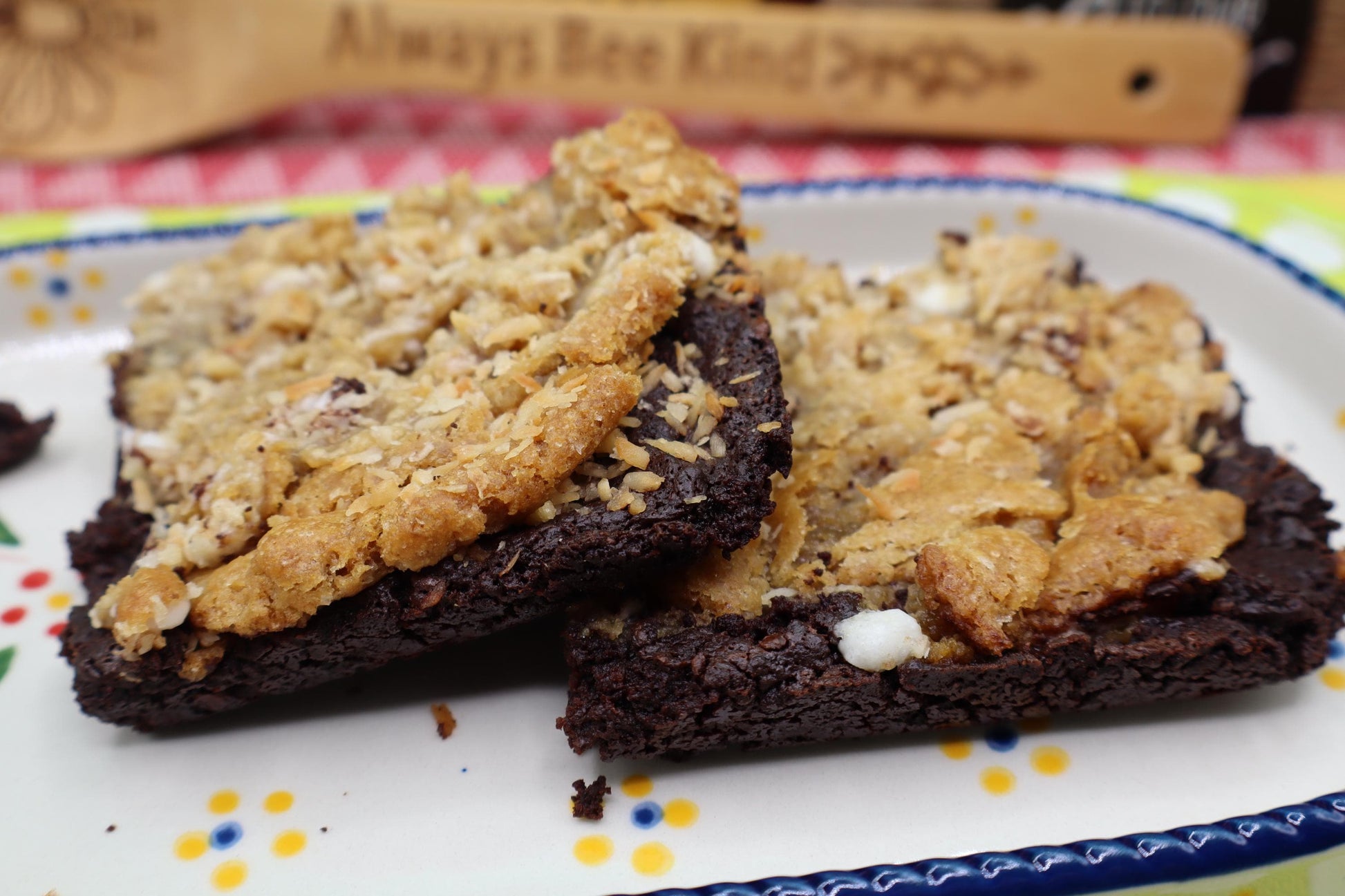 Gluten Free Dessert Bars, Dairy Free, Vegan, Brownie Blondie, Birthday treats, Graduation Party, Nut Free Snacks, Father's Day Gift, Organic