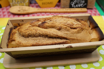 Gluten Free Cinnamon Roll Loaf, Dairy Free, Vegan, Egg Free, Nut Free, Low Sugar, Graduation Brunch, Mother's Day, Low Fat Dessert, July 4th