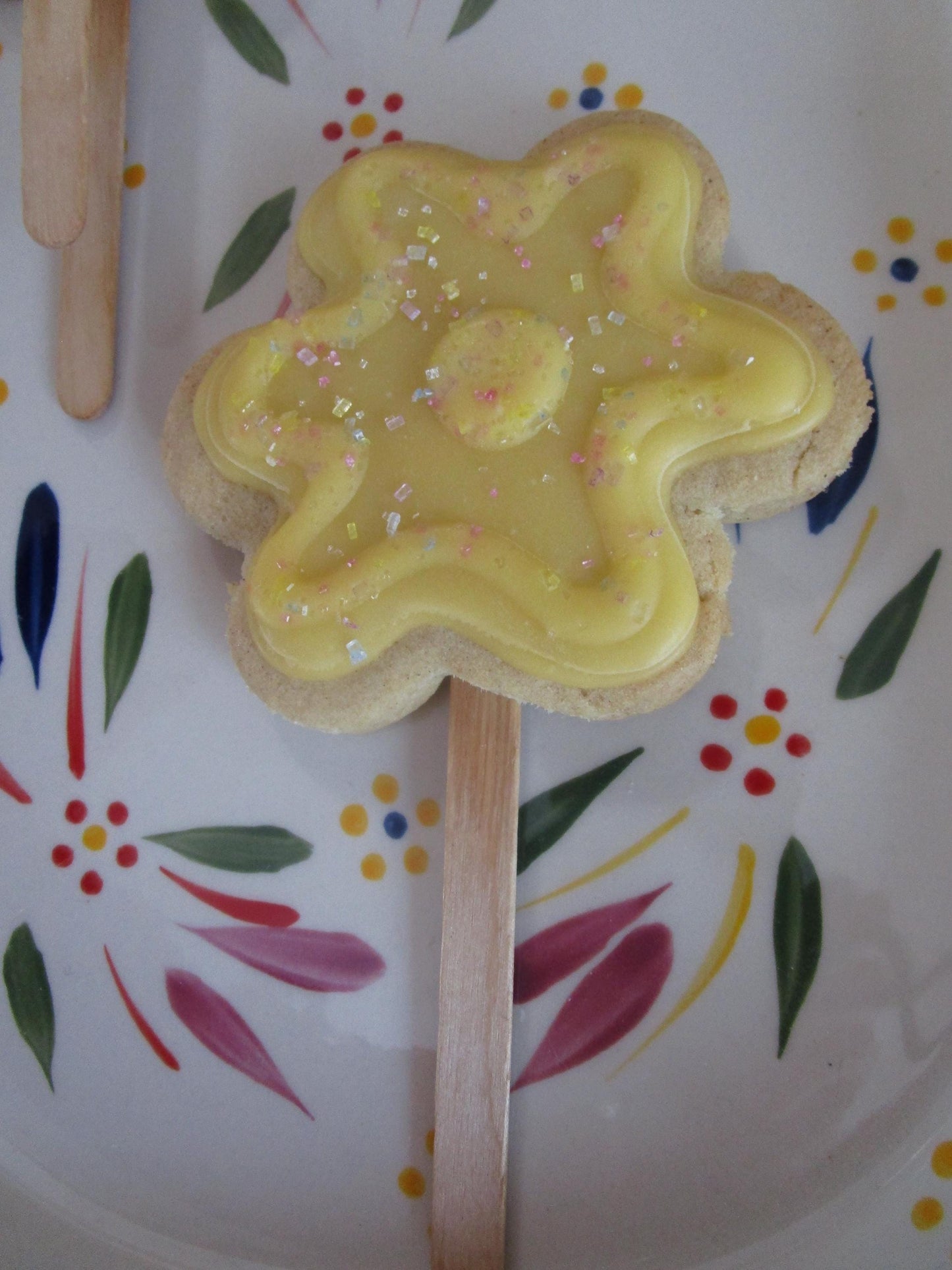Gluten Free Sugar Cookie Pops, Dairy Free, Vegan, Nut Free, Sympathy, Get Well, Mother's Day Gift, Flowers, School Safe, End Of year school