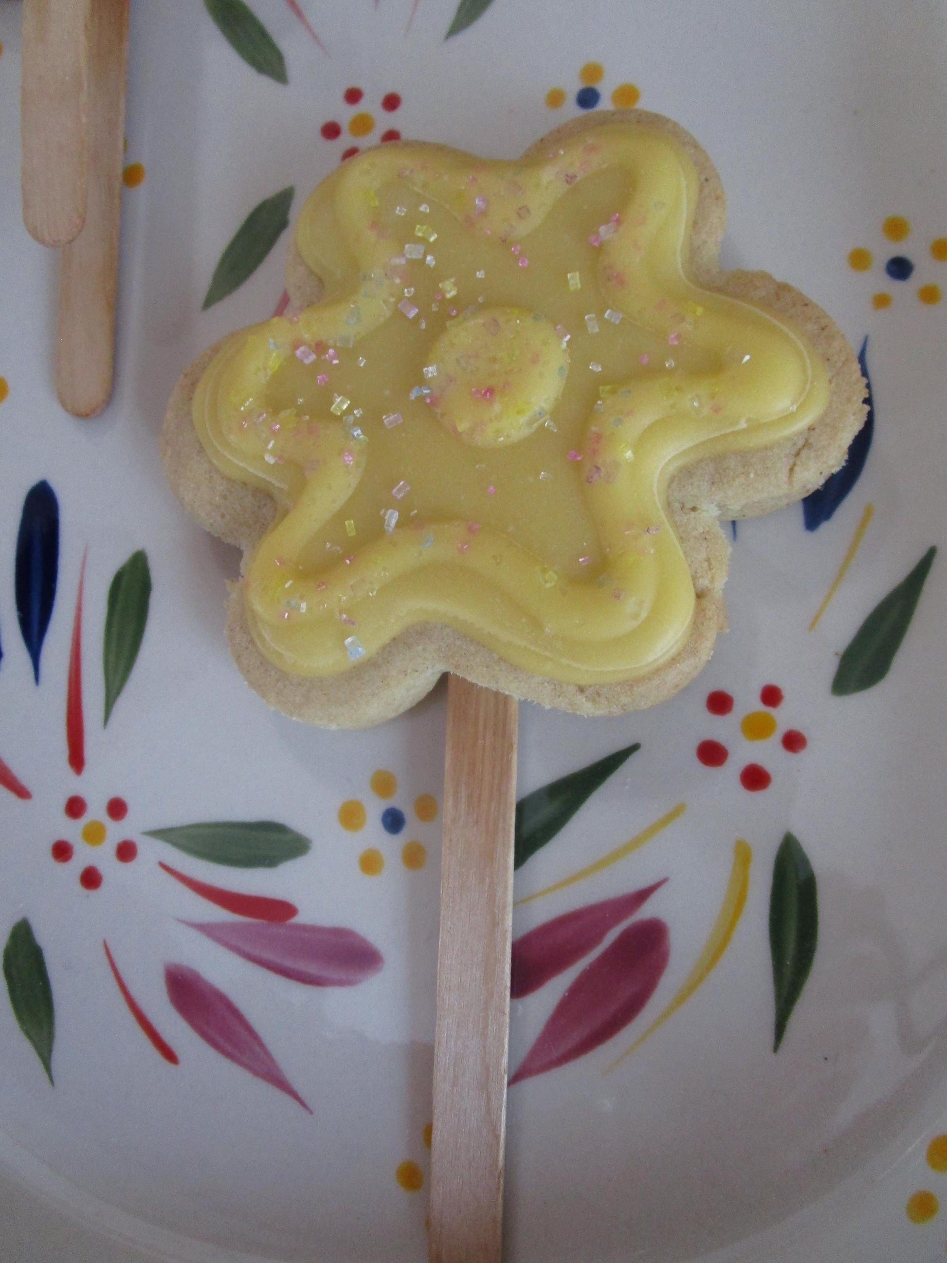 Gluten Free Sugar Cookie Pops, Dairy Free, Vegan, Nut Free, Sympathy, Get Well, Mother's Day Gift, Flowers, School Safe, End Of year school