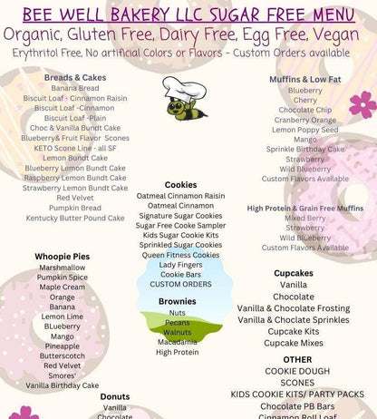 AIP Paleo Cupcakes, Vanilla, Grain Free, Gluten Free, Egg Free, Dairy Free, Nut Free, Birthday Gift, Wellness Dessert, Holiday Cakes, Maple