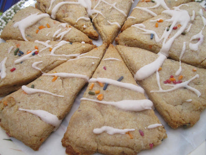Grain Free Keto Scones, Vanilla Birthday Cake, Low Carb, Sugar Free, Gluten Free, Dairy Free, Vegan, Graduation Brunch,Paleo Fitness Gift