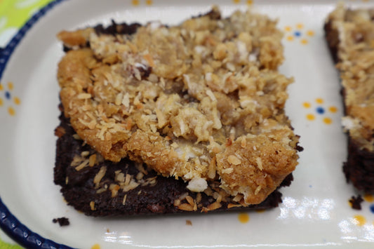 Gluten Free Dessert Bars, Dairy Free, Vegan, Brownie Blondie, Birthday treats, Graduation Party, Nut Free Snacks, Father's Day Gift, Organic