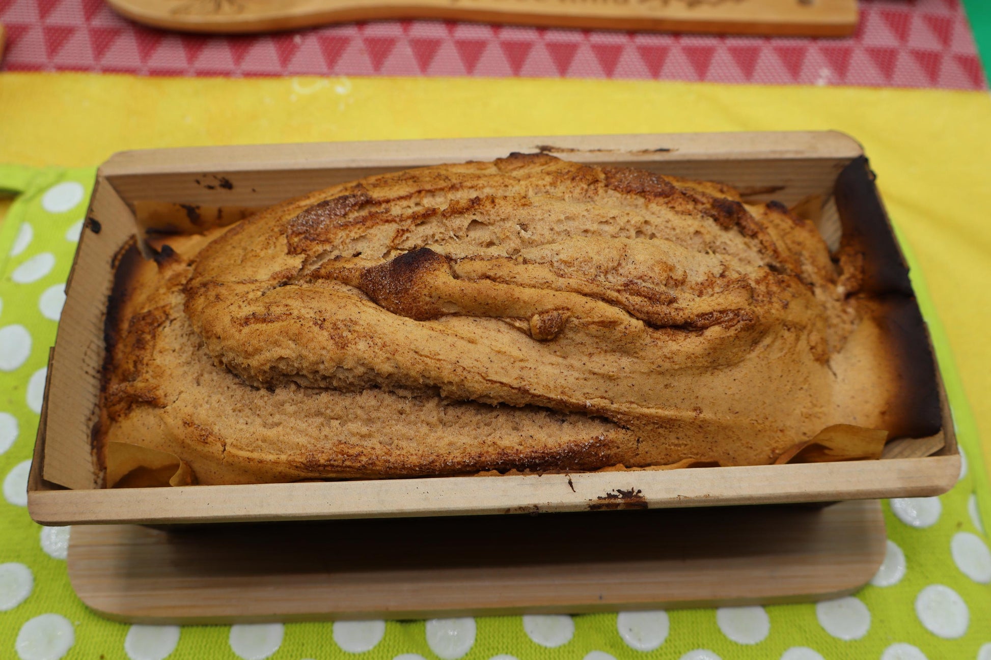 Gluten Free Cinnamon Roll Loaf, Dairy Free, Vegan, Egg Free, Nut Free, Low Sugar, Graduation Brunch, Mother's Day, Low Fat Dessert, July 4th