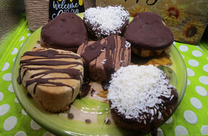 Keto, Cookie Cup, Heart, Gluten Free, Dairy Free, Egg Free, Nut Free, Vegan, Collagen, Low Carb, Erythritol Free, Sugar Free, Plant Based