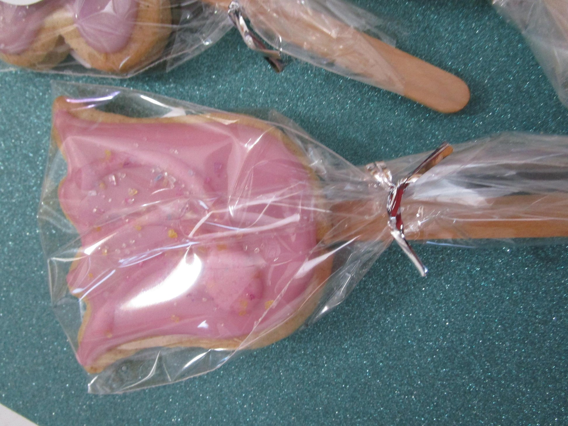 Gluten Free Sugar Cookie Pops, Dairy Free, Vegan, Nut Free, Sympathy, Get Well, Mother's Day Gift, Flowers, School Safe, End Of year school