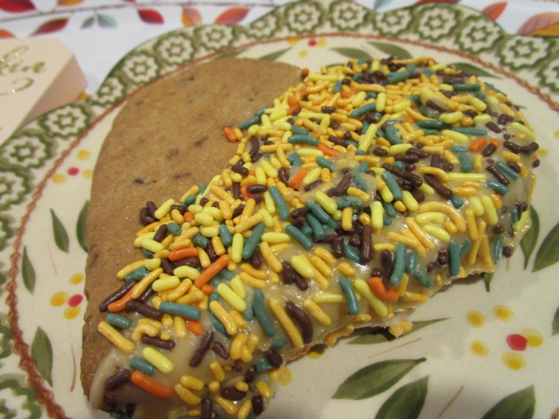 Gluten Free JUMBO Chocolate Chip Cookies, Dairy Free, Vegan, Nut & Peanut Free, Heart, Circle, Birthday Treats, Natural Sprinkles, July 4th