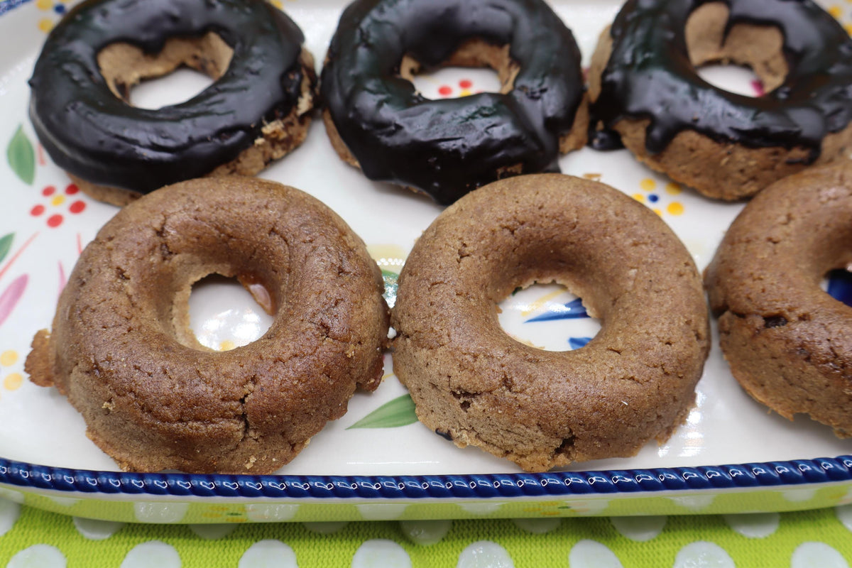 AIP Paleo Donut Rings, Gluten Free, Dairy Free, Vegan, Egg Free, Nut Free, Date Sugar, Wellness Gift, Allergy Friendly, Autoimmune Protocol