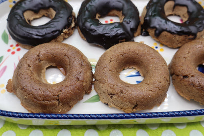 AIP Paleo Donut Rings, Gluten Free, Dairy Free, Vegan, Egg Free, Nut Free, Date Sugar, Wellness Gift, Allergy Friendly, Autoimmune Protocol